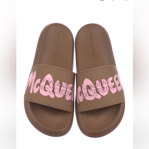 Alexander McQueen Shoes Alexander Mcqueen Sandal Logo Includes Box